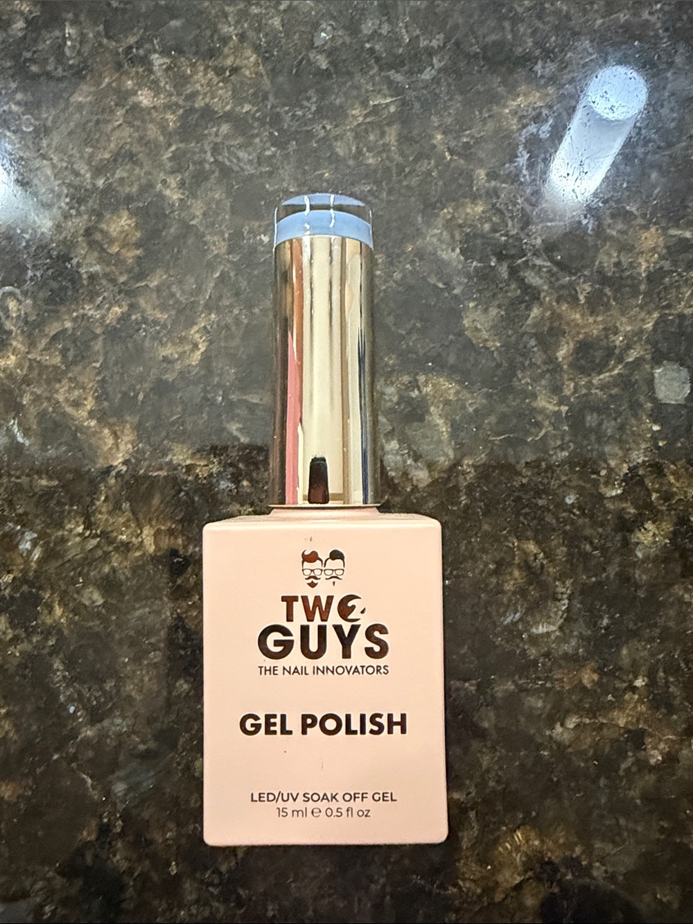 Two Guys Gel Polish in A57 Cerulean Gel 0.5 fl oz New